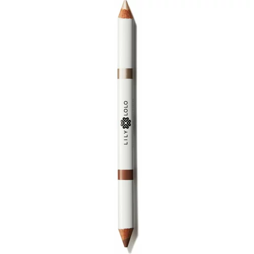 Lily Lolo Brow Duo Pencil svinčnik za obrvi odtenek Light 1,5 g