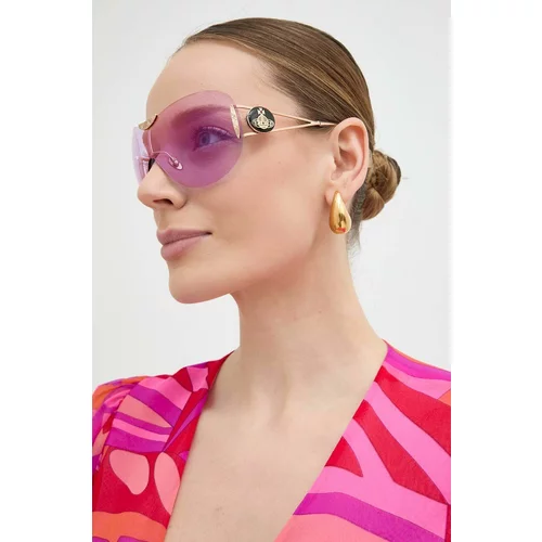 Vivienne Westwood Sunčane naočale za žene, boja: ljubičasta, VW7021457140