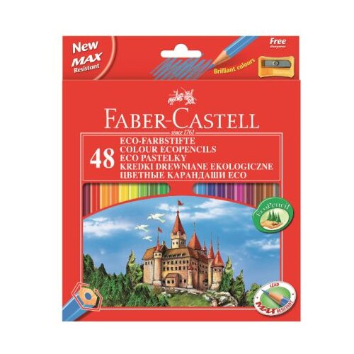  Drvene bojice Castell set - 48 boja (Faber Castel - Drvene bojice Klasik) Cijene
