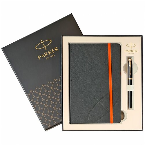 Parker poklon SET Royal Im Black GT - Nalivpero + Notes Slike