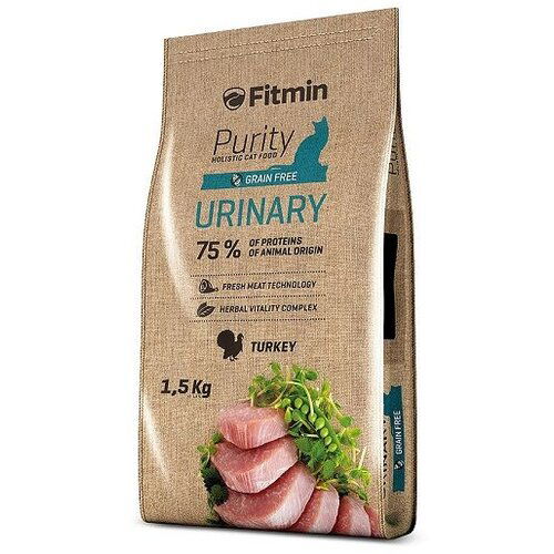 Fitmin Cat Purity Urinary, hrana za mačke 1,5kg Slike