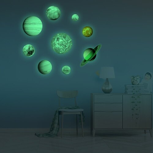 Ambiance Komplet 9 nalepk Solar System Cene