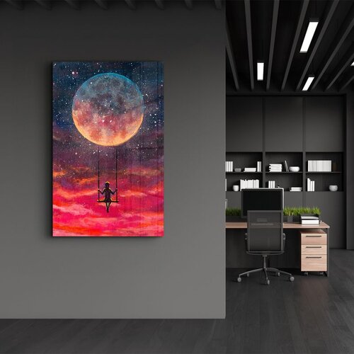 WALLXPERT CAM-5074 - Višenamenska Tempered Staklena Slika 46 x 72 cm Cene