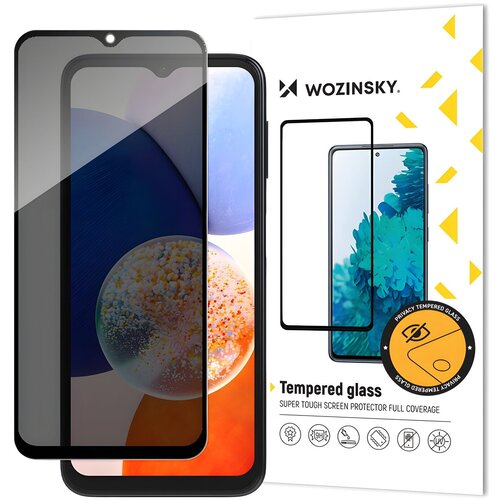 Wozinsky Privacy Glass tvrđeno staklo za Samsung Galaxy A14 5G/Galaxy A14 - Crna KP26349 Cijene