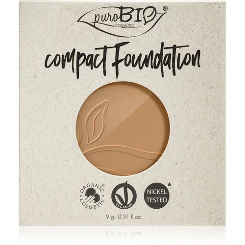 puroBIO cosmetics Compact Foundation polnilo - 04
