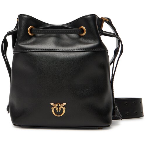 Pinko Ročna torba Secchiello Mini Al 25-26 104303 A0QO Črna Cene