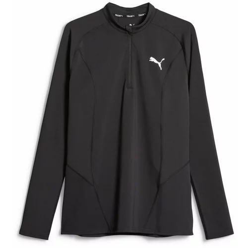 Puma Tehnička sportska majica 'Contour' crna / bijela