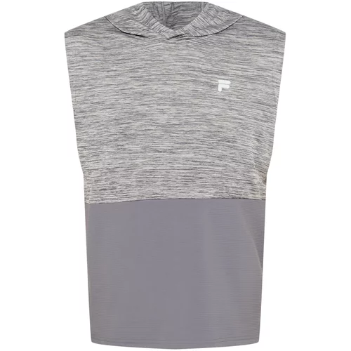 Fila Funkcionalna majica siva / pegasto siva