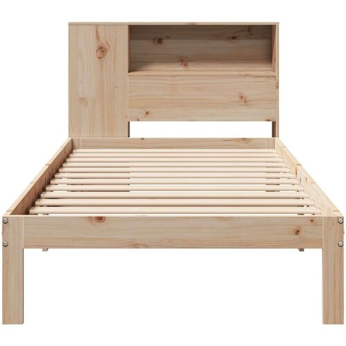 vidaXL Krevet s regalom za knjige bez madraca 100x200 cm borovina Cene