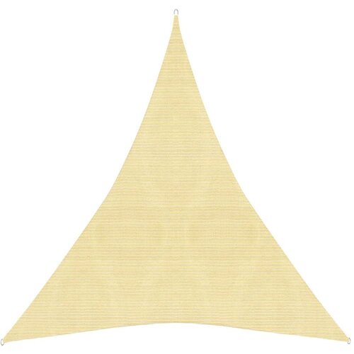  Senčno jadro 160 g/m² bež 5x7x7 m HDPE, (20609297) Cene