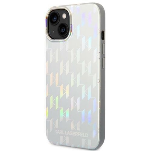 Karl Lagerfeld Originalen ovitek KLHCP14MLGMMSV3 ovitek zaščita za iPhone 14 Plus 6.7 Iridescent Monogram - srebrn Cene