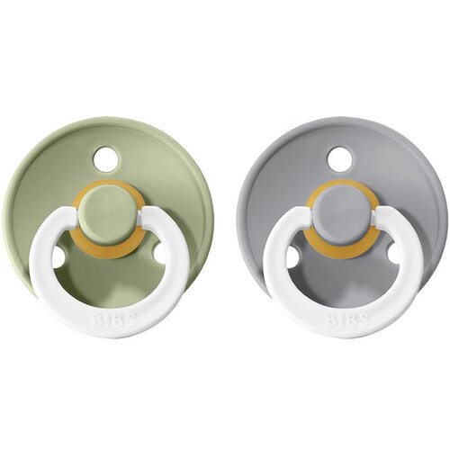 Bibs Cucle, Svetleće, 6-18m, 2 komada, Sage night & Cloud night Cene
