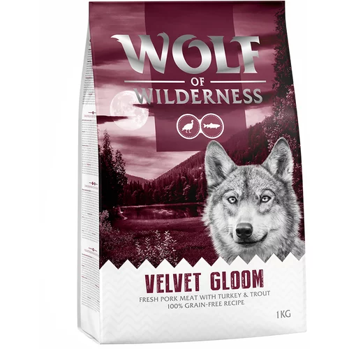 Wolf of Wilderness "Velvet Gloom" puretina i pastrva - bez žitarica - 5 x 1 kg