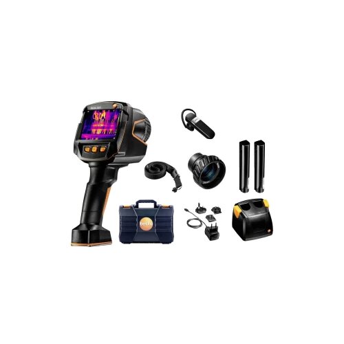 testo 883-2 set - termalna kamera (42° + 12° leća, 320 x 240 piksela, 27 Hz, ručni fokus, aplikacija, laser) 883-2 Set termalna kamera -30 do 650 °C 27 Hz WiFi, zaslon osjetljiv na dodir Cijene