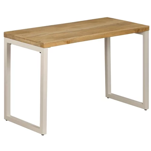  Jedilna miza 115x55x76 cm trmangov les in jeklo