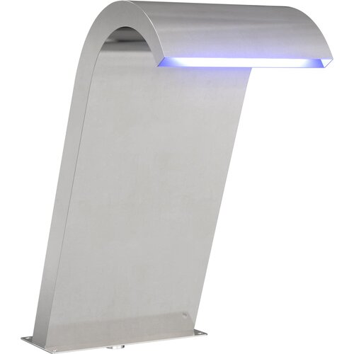  FONTANA u Bazenu Srebrna 47 x 31 x 60 cm Nehrđajući čelik Slike