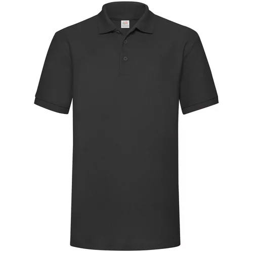 Fruit Of The Loom Heavy Polo Friut of the Loom Black T-Shirt