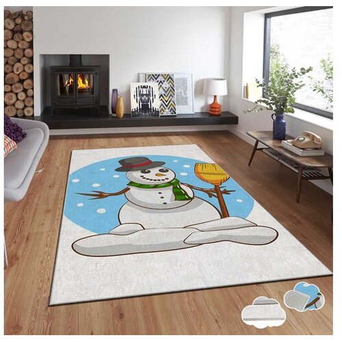 Conceptum Hypnose tepih s novogodi&scaron;njim motivima Asr-Crpt-73, Pravougaoni, 100 x 180 cm, &Scaron;areni Cijene