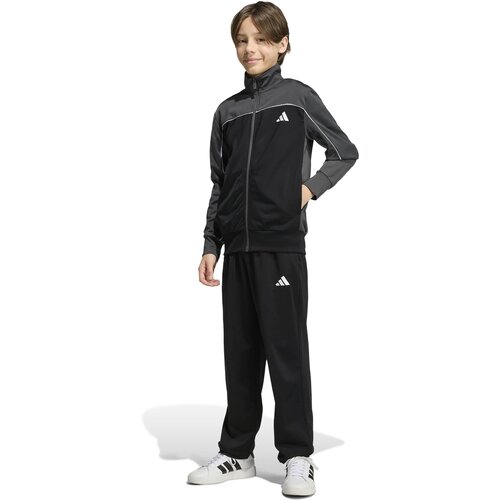 Adidas Dječija komplet trenerka J Cp Tr Ts KD5924, Crno-siva Slike