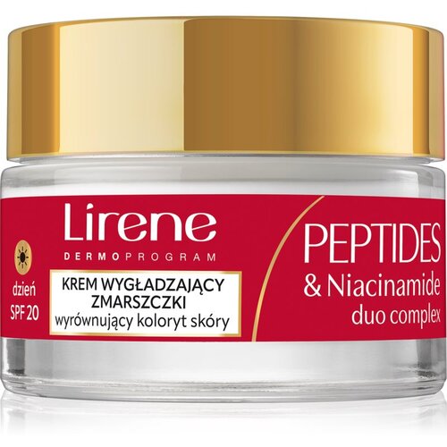 Lirene Peptides & Niacinamide Duo Complex učvrstitvena dnevna krema proti gubam za zrelo kožo SPF 20 50 ml Cene