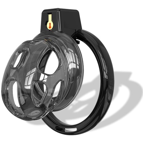 Cellmate Gladiator Soft Chastity Cage Clear Size 0 Slike