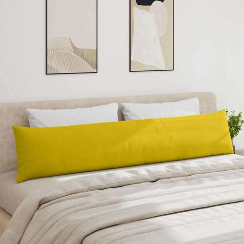  Jastučići za sofu 2 pcs Žuta 200 x 40 cm Kordura tekstil Slike