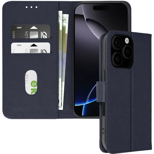 AVIZAR Ohišje za iPhone 16 Pro Clapet Denarnica in držalo za videoposnetek, Modra noč, (5000010692) Cene