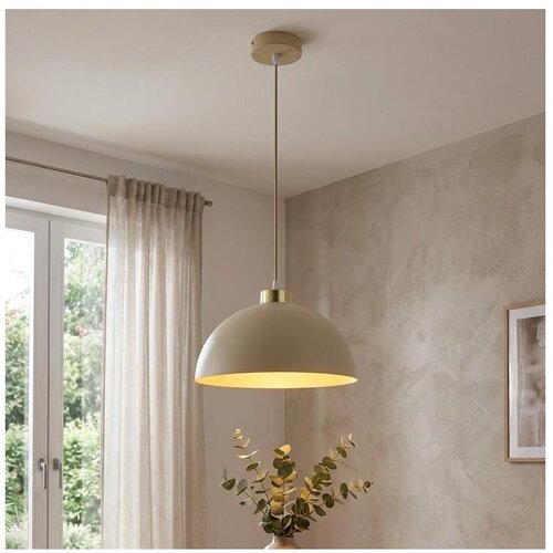  Brilagi - Viseći luster na sajli 1xE27/60W/230V, prečnik 30 cm, bež/zlatna Cene