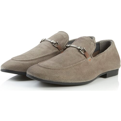 Silver Street London Mokasini Tottenham Suede Siva Cene