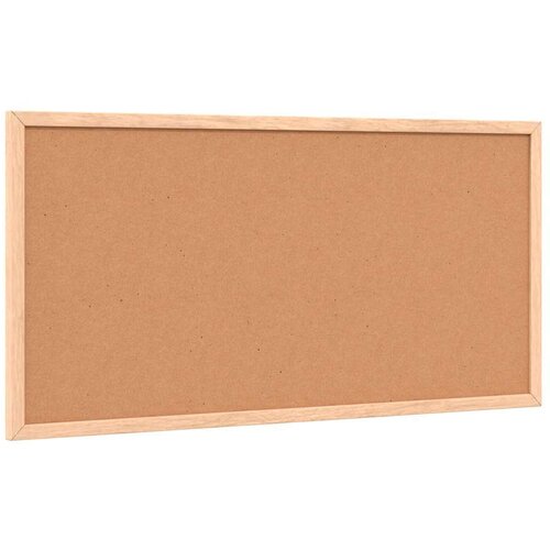 VidaXL Ploča za pisanje s crnim okvirom od punog borovine 60x30 cm Slike