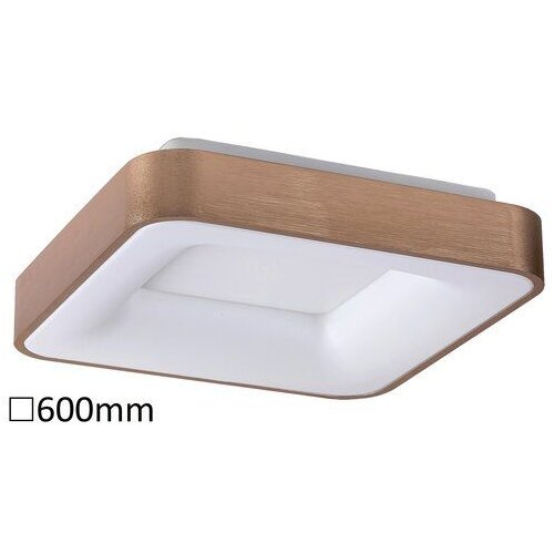 Rabalux carmella, plafonjera, led 50W, zlatna/bela četvrtasta Slike