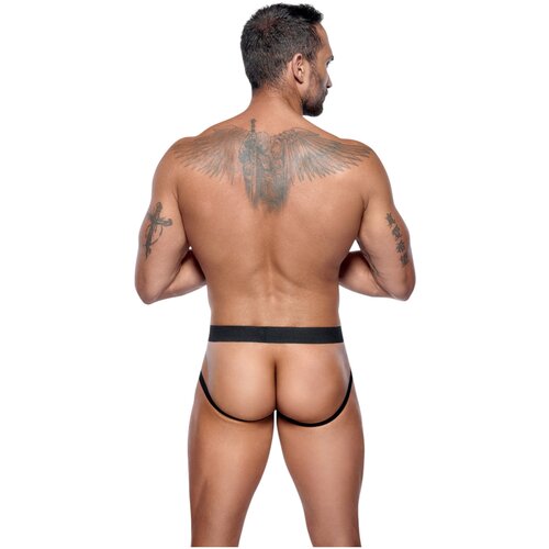 Black_Level Black Level - jockstrap s patentnim zatvaračem (crni) - M Cene