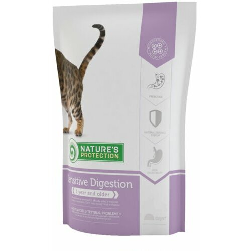 Natures Protection hrana za mačke sa osetljivim digestivnim traktom, 2kg Slike