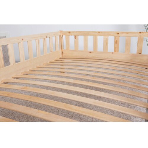 MID.YOU Raztegljiva Postelja Duo, 140x200, Bor, Masivno Slike