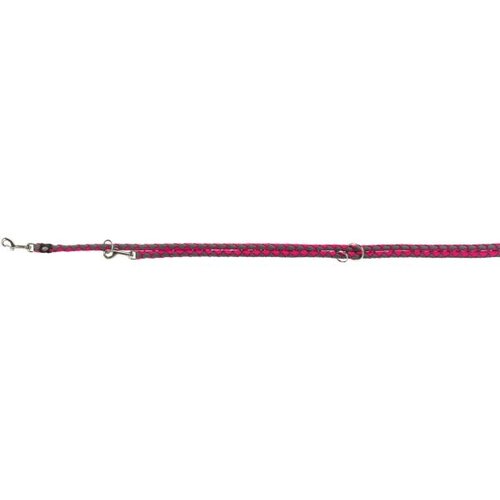 Trixie Povodac Cavo Radni S M 2/12mm Roze/Sivi, 3 Nivoa Podešavanja Cene