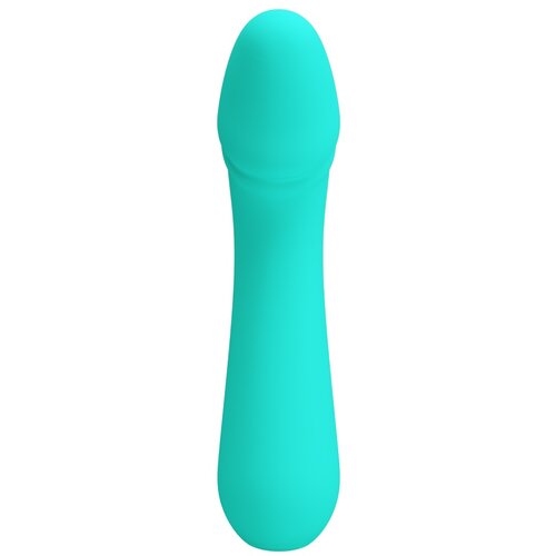 Pretty Love Cetus Super Soft Silicone G-Spot Vibrator Aqua Green Slike