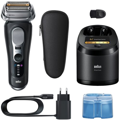 Braun Series 9 9660cc brivnik 9 za Series PRO+ mokro in suho britje za mo&scaron;ke, crna Cene