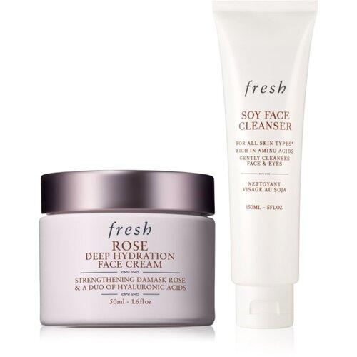 Fresh Rose &amp;amp; Sugar Care Set ugodno pakiranje za popolno polt Slike