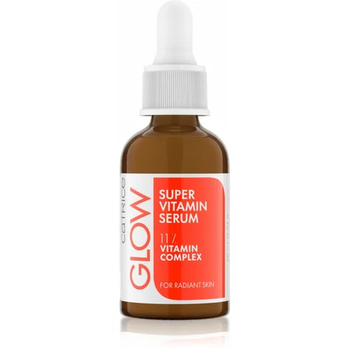 Catrice Glow Super Vitamin Serum serum za obraz za vse tipe kože 30 ml za ženske