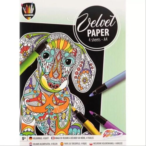 Grafix barvni set, pli&amp;scaron;ast, A4 Slike