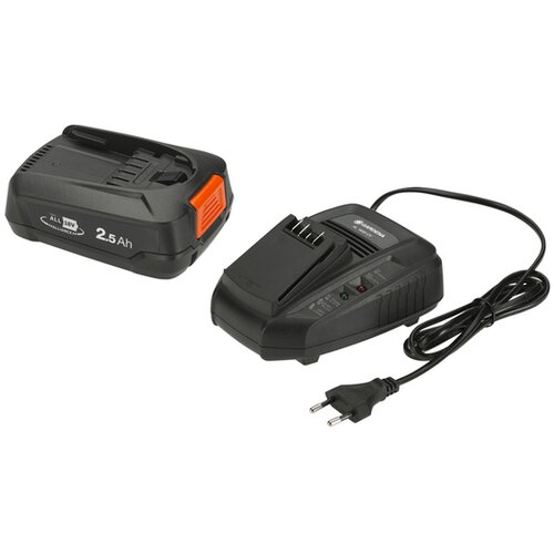 Gardena P4A PBA 18V/45 2,5 Ah + AL 1830 CV 14906-20 baterija za alat i punjač 18 V 2.5 Ah li-ion Slike