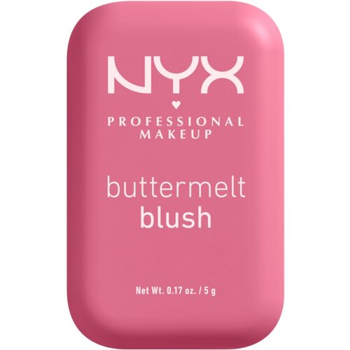 NYX Professional Makeup Buttermelt Blush pudrasto rdečilo odtenek 06 For the Butta 5 g Slike