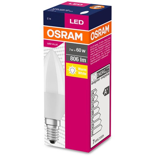 Osram led žarulja E14 7 w 2700 k Slike