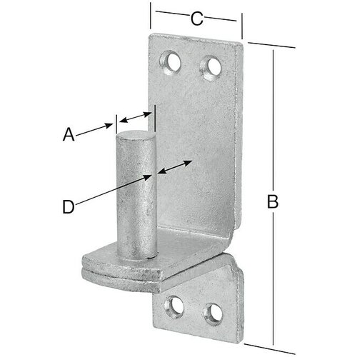 VORMANN Spojna pločica s klinom (Promjer klina: 13 mm, D x &amp;Scaron;: 102 x 35 mm) Slike