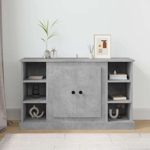  Komoda siva boja betona 100x35 5x60 cm od konstruiranog drva Cijene