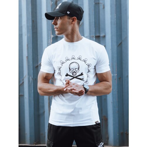 DStreet Men&amp;#039;s T-shirt with white print Slike