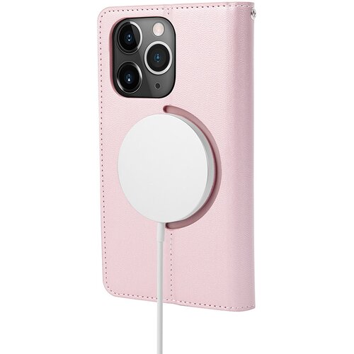  Maska za iPhone 14 na preklop Hanman Miny Mag Case roze Cene