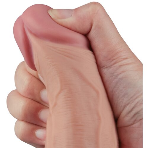 Lovetoy 2024 Vibracijski Penis Lovetoy Real Softee Flesh 10&amp;#039;&amp;#039; Slike