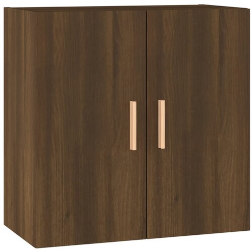 Maison Chic Stenska omarica - Zidna omarica rjavi hrast 60x30x60 cm konstruiran les iu1072, (22063500) Cene