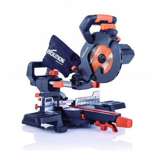 Evolution Ger testera 185mm Multi-Material Sliding Mitre Saw R185SMS+ Cene